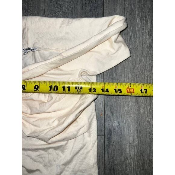 Reformation Ezlynn Knit Top Y2K Cream Womens Sz Small A004716 - Picture 4 of 7